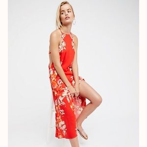 Free People Back to You Midi Dress - XS